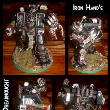 Iron Hands Venerable Dreadnought by Christo222