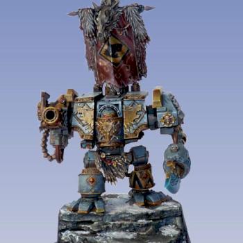 Space Wolf Venerable Dreadnought - Forgeworld by ColtheReaver
