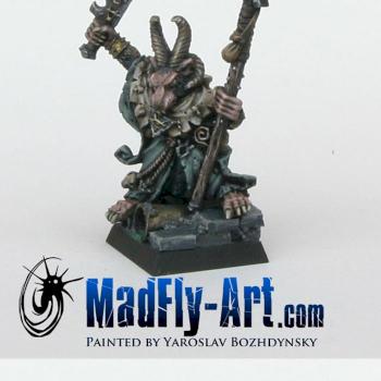 Skaven Grey Seer by MadFlyArtStudio
