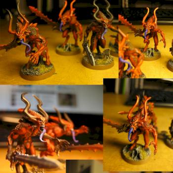 Bloodletters of Khorne by tattooedbatman