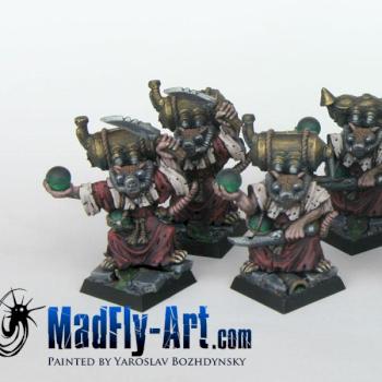 Skaven Poison Wind Globadiers by MadFlyArtStudio