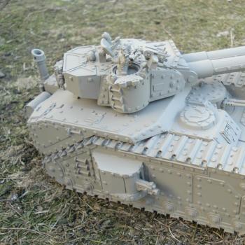 Scratch Built Imperial Guard Macharius by Theambit