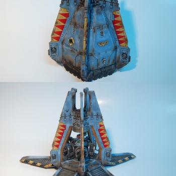 Space Wolves Drop Pod by rus Thule