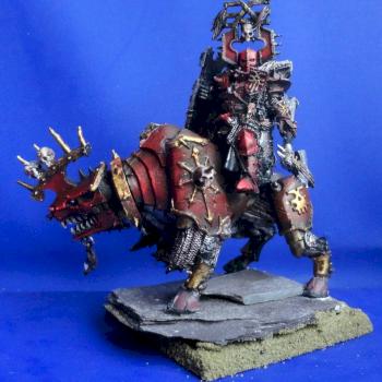 Chaos lord on juggernaught by NemesisNow