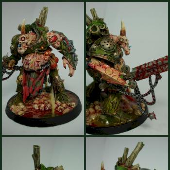 Nurgle Deamon Prince by Hutchinstien