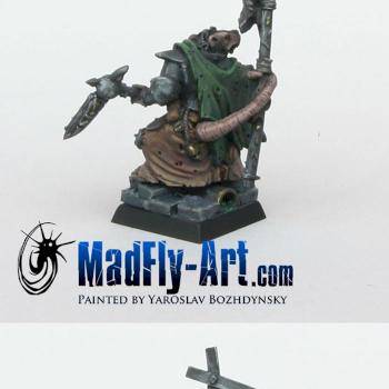 Skaven Warlord by MadFlyArtStudio