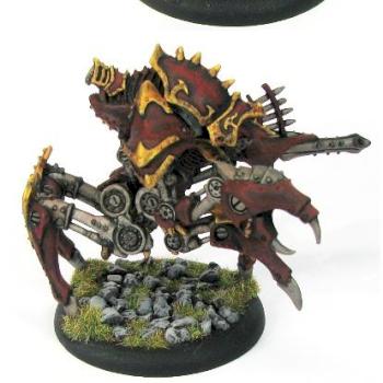 Cryx Leviathan Helljack Warmachine by Postumus