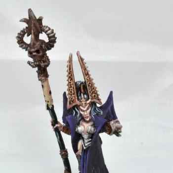 Sorciere Elfe noire  Magie noire by tabernick
