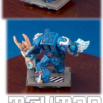 Terminator with Lightning Claws - In Tyranid Head by mekman
