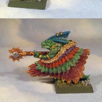 Skink Celestial Priest by Bobtail the T`hik`erer