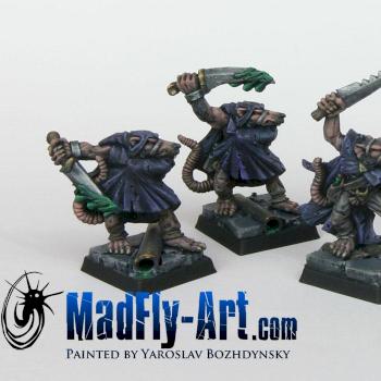 Skaven Assassins by MadFlyArtStudio
