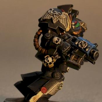 Space Hulk Space Marine Terminator with Auspex by Necromunda XIX