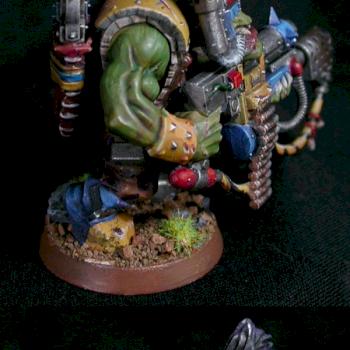 Ork Nob with Burna by thatguyjames