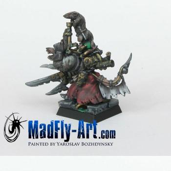 Skaven Warlock Engineer by MadFlyArtStudio