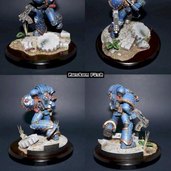 Brother Thiel - Pre Heresy Praetor Pattern Ultramarine by Bunnyfish