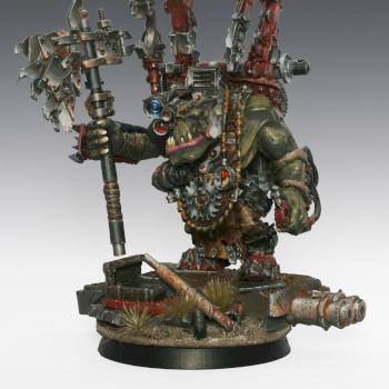 Ork Mek Buzzgob by nels0nmac