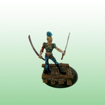 Samurai punk Zombie nr2 by moonsword