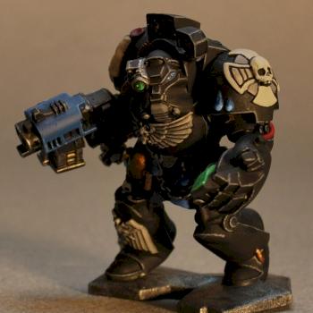 Space Hulk Space Marine Terminator with Auspex by Necromunda XIX