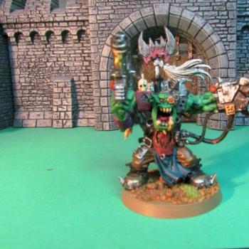 Ork Warboss by Morthris