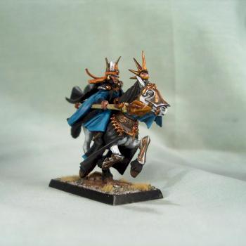 High Elf Mage on Elven Steed by Solid_Treats