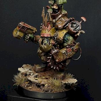 Evil Sunz Mad Orc Waaaghboss King by jarhead