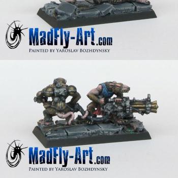 Skaven Ratling Gun by MadFlyArtStudio