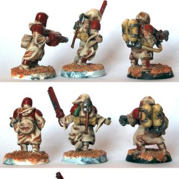 imperial guard  in coats / conversion by radegast6