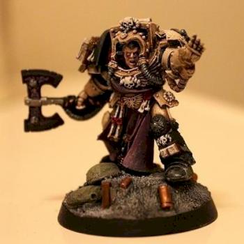 Librarian in Terminator Armor by visionvoid