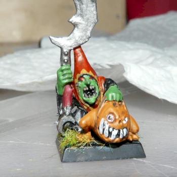night goblin bigboss from skull pass by Malus Darkblade Kapek