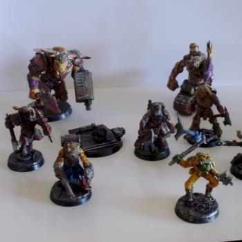 Space pirate beastmen gang by Phenix