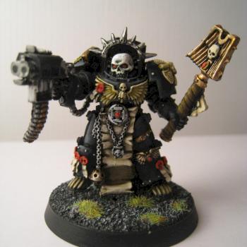 Chaplain on terminator armour by xibalba