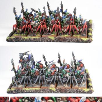 Forest Goblin Spider Riders by TKNY