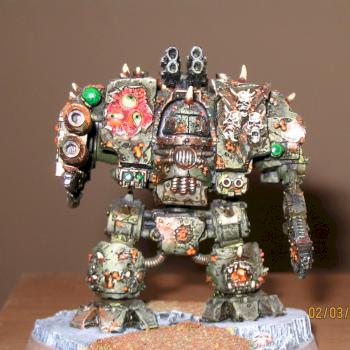 Forge world Death Guard Dreadnought by Deadlift