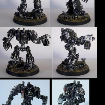 Squad of cyborgs IRON HANDS by micos