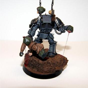 Chaos Terminator - Iron Warriors Successor by Rogan