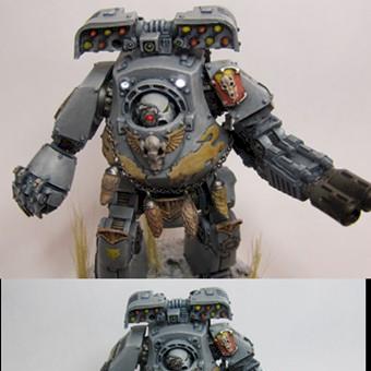 Space Wolf Contemptor Dread by HorusLupercal