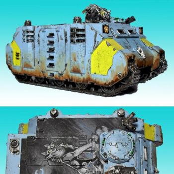Space wolfs rhino by MadGrakk