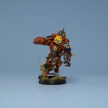 Blood Angels Sergeant with Power Fist 2 by slickwilly79
