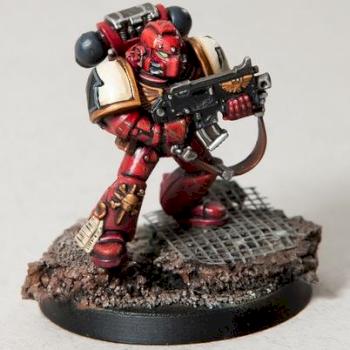 Blood raven space marine by Rudenko13