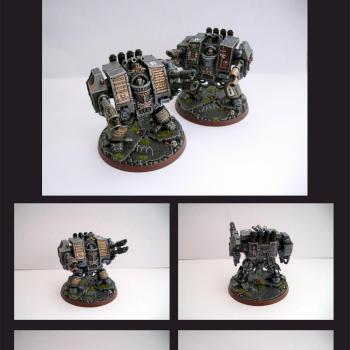 Grey Knight Dreadnoughts by Scott Edwards