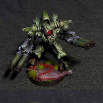 Tau XV9 HAZARD CLOSE SUPPORT ARMOUR by rustystudio