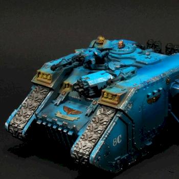 Space Marine LandRaider for Ebay by Cross