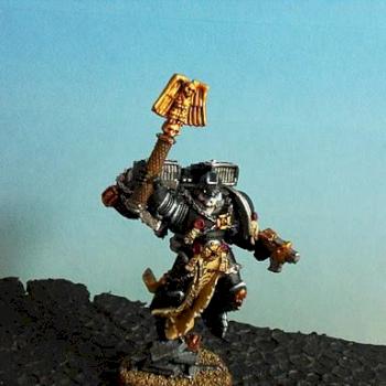 Space Marine Priest by DeamonX