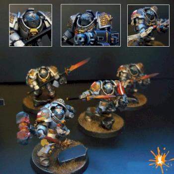 Grey Knight Terminator Squad by falconator
