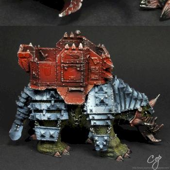 Forgeworld ORK SQUIGGOTH for EBAY by Cross