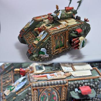 Land Raider Crusader- Rleam of Death by suvietrat
