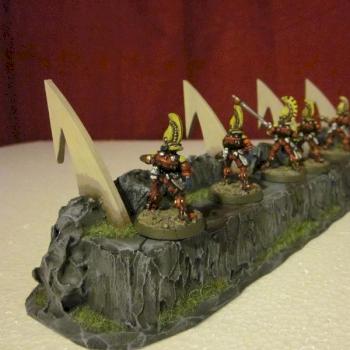 Eldar defense barrier by Hawkman Models