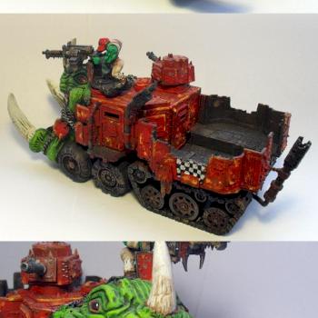 Ork battlewagon by MadGrakk