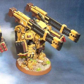 Tau XV-88 Broadside Team by Morkaj