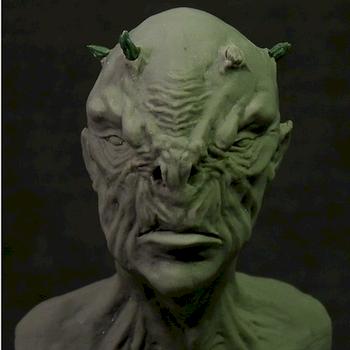 Daemon bust by Fedath